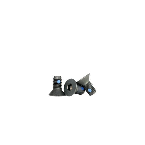 Newport Fasteners 1/4"-20 Socket Head Cap Screw, Flat Head, Black Oxide Alloy Steel, 5/8 in Length, 100 PK 348844-100 - main